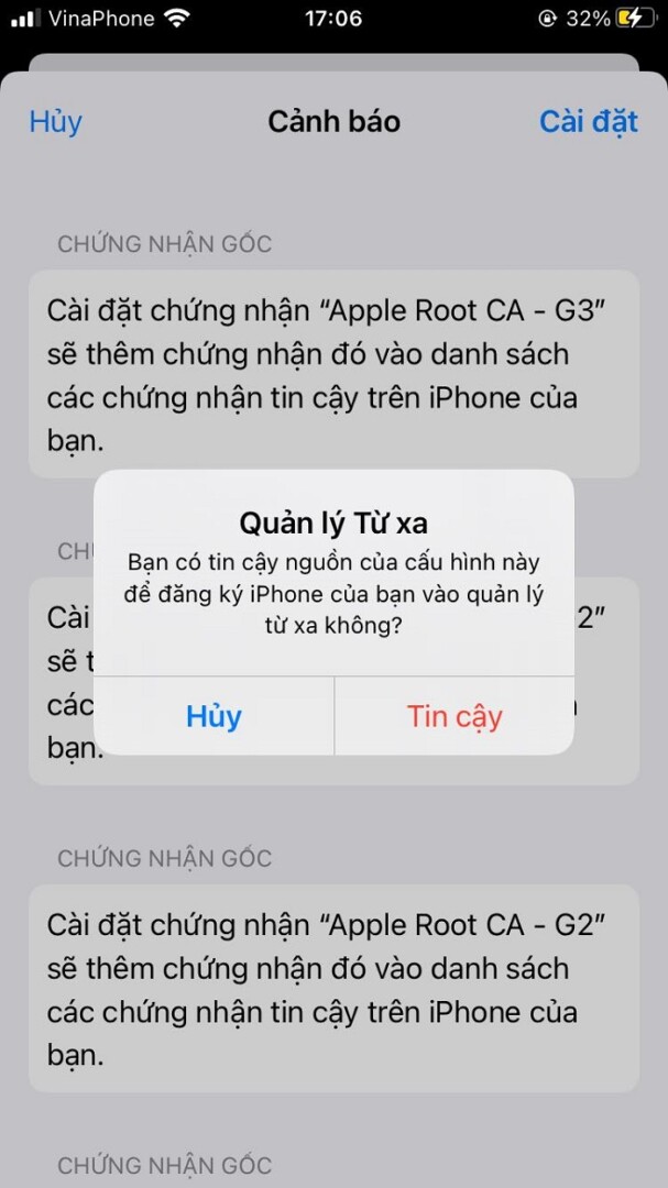 Tin cậy ứng dụng trước khi cài đặt